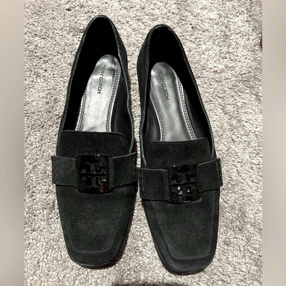 Women’s Tory Burch Black Loafers. Size 9.5